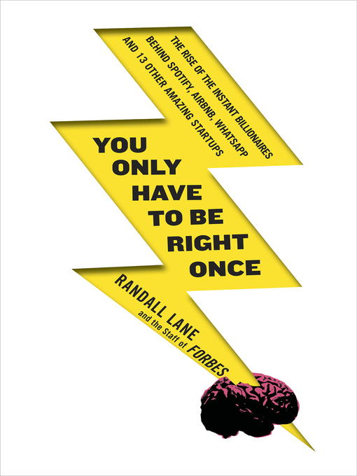 Title details for You Only Have to Be Right Once by Randall Lane - Available